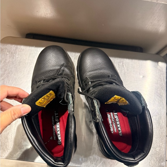 Skechers Black Steel Toe Work Boots main image 6